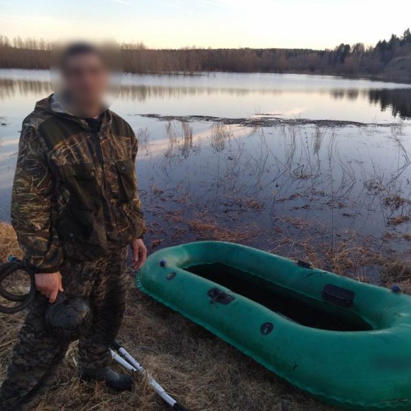 В Кривошеинском районе помощник участкового уполномоченного полиции установил подозреваемого в незаконном вылове водных биоресурсов
